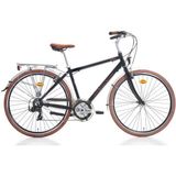 Bianchi Rubino Deluxe Gent Alloy 21 Vites Şehir Tur Bisikleti - standart - Siyah