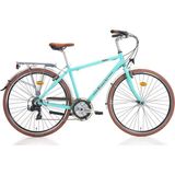 Bianchi Spillo Rubino Gent 28" 21-V Vb Erkek Şehir Bisikleti - Celeste - 47 cm