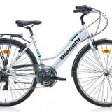 Bianchi Strada 105 28 inç 460H 28 Jant Gri Siyah Turkuaz Kadın Şehir Bisikleti