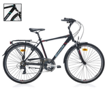 Bianchi Travel 506 28 inç 21 Vites 480H Mat Siyah-Bej-Gri Şehir Bisikleti