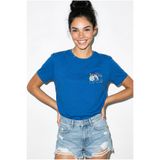 Bianco Lucci Kadın %100 Pamuk El İşi Minimal Nakış Detaylı Premium Tasarım T-Shirt 1003 60282051