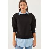 Bianco Lucci Kadın Gömlek Detaylı Sweatshirt 60351021