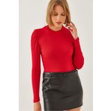 Bianco Lucci Kadın Prenses Kol Fitilli Bluz 2111 60351109