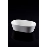 Bianco Perla Porselen Kayık Oval Kase - 16 cm