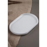 Bianco Perla Porselen Kayık Tabak - 26,8 cm