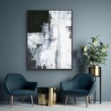 Bianco Yağlı Boya Dokulu Tablo 60X90 Gold Çerçeveli