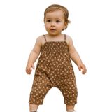 BİANCOFİGLİO bebek şalvar elbise çiçekli 3 Yaş