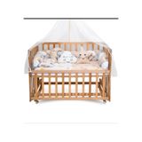 BİANCOFİGLİO Örgü uyku seti Kahve 60 x 120