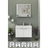 Biani Arya 85 CM Beyaz Banyo Dolabı