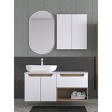 Biani Katia 120 cm Banyo Dolabı Renk Mat Beyaz