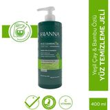 Bianna 400 ml Yeşil Çay ve Bambu Özlü Yüz Temizleme Jeli