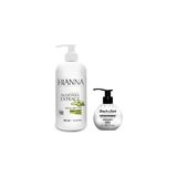 Bıanna Aloevera El ve Vücut Losyonu 400ML + Black & Red Soyulabilir Yüz Maskesi Beyaz 250 ml