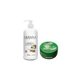 Bianna Hindistan Cevizi El ve Vücut Losyonu 400ML + Black & Red Killi Yüz Maskesi Aloe Vera 400GR