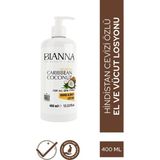 Bianna Hindistan Cevizi Özü Paraben İçermeyen 400 ml El ve Vücut Losyonu