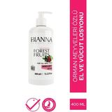 Bianna Orman Meyveleri Özü Paraben İçermeyen 400 ml El ve Vücut Losyonu