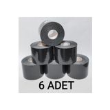 BiaTape Bia Tape Kinesio 5 Cm X 5 M - Siyah Rengi Sporcu Ağrı Bandı 6'lı (pakette 6 Adet)