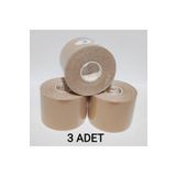 BiaTape Kinesio Ten Rengi Sporcu Ağrı Bandı 3'lü -Pakette 3 Adet- 5cm X 5m