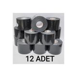 BiaTape - Siyah Rengi Sporcu Ağrı Bandı 12li (pakette 12 Adet) Bia Tape Kinesio 5 cm X 5m