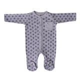 Bibaby 60396 Gri 6-9 Ay Bebek Tulumu