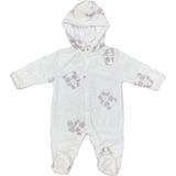 Bibaby Clever Panda Bebek Tulumu 60574 - Ekru - 9 - 12 Ay