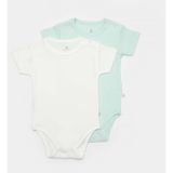 Bibaby Jakarlı 2'li Bebek Body 56993