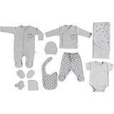 Bibaby New Dream 10Lu Set Hastane Çıkışı 63132 - Yenidoğan - Gri Melanj