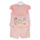 Bibaby Summer Days Bebek Takımı - 2 Li - Somon