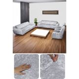 Bibaha Home Kadife Lastikli 3 3 1 1 Koltuk Örtüsü Takımı| Kanepe Kılıfı| Çekyat Örtüsü Kılıfı - 180 x 230 cm - Açık Gri