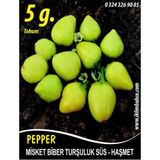 Biber Tohumu Haşmet - Misket - 5 g. (~ Takribi 400 Tohum)