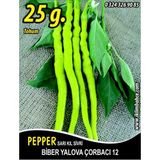 Biber Tohumu Yalova Çorbacı 12 - 25g. (~ Takribi 2000 Tohum)