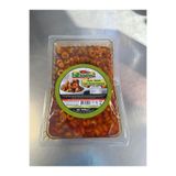 Biberes Soslu Dilimli Yeşil Zeytin Salatası