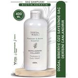 Biberiye Özlü Saç Şampuanı 400 ml – Biotin, Keratin ve Kolajen Içerikli, Saç Derisini Canlandırıcı