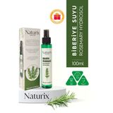 Biberiye Suyu %100 Doğal, Dökülme Karşıtı ve Saç Uzamasını Destekleyici Saç Toniği - 100 ml