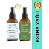 Biberiye Suyu ve Çam Ağacı Suyu Seti - Pürüzsüzlük Hidrosolü Seti (2X100ML)