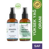 Biberiye Suyu ve Nane Suyu Seti - Yatıştırıcı Hidrosolü Seti (2X100ML)