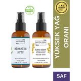 Biberiye Suyu ve Ölmez Çiçek Suyu Seti - Gergin Hidrosolü Seti (2X100ML)