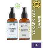 Biberiye Suyu ve Papatya Suyu Seti -Gerginlik Hidrosolü Seti (2X100ML)