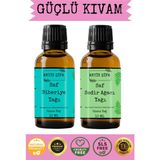 Biberiye Yağı ve Sedir Uçucu Yağı (10ML + 10 Ml)- %100 Saf Seyreltilmemiş - 100 ml