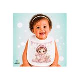 Biberonlu Bebek Keten Bebek Mama Önlüğü – Yumuşak, Emici, Yıkanabilir, Özel Tasarım P014