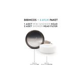 Bibimcos 6 Aylık Set Mini Shower Head+2 Adet Yedek Filtre
