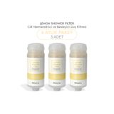 Bibimcos Lemon Shower Filter - Limon Özlü Duş Filtresi 3'lü (6 Aylık Paket)