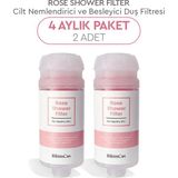 Bibimcos Rose Shower Filter - Gül Özlü Duş Filtresi 2\'li (4 Aylık Paket)