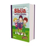 Biblia Biper y sus amigos, Fuertes y valientes (NBLA), Tapa dura, Palabras de Jesús en rojo, Comfort Print