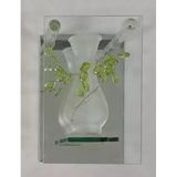 Bıblo Aynalı Cam Vazo Nf6-1 ( 7 X 10 X 15 Cm)