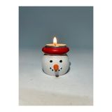 biblo home Yılbaşı Hediyelik Kardan Adam Noel Mumluk(1 Adet)