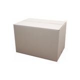Bibox 60X40X40 cm Çift Oluklu Çeyiz Kolisi Beyaz - 3 Adet