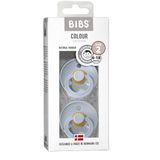 Bibs 2 Li Baby Blue Colour 6-18 Ay Bebek Doğal Kauçuk Emzik