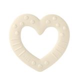 Bibs Baby Bitie Diş Kaşıyıcı Heart-Ivory