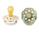 Bibs Boheme Sage & Ivory 6+ Ay 2'li Kauçuk Emzik