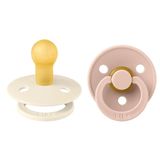 Bibs Kauçuk Ivory Blush 0-6 Ay Emzik